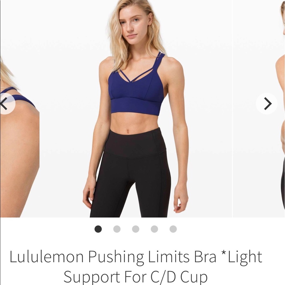 Lululemon Pushing Limits Sports Bra